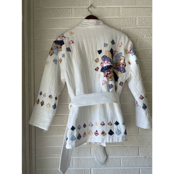 Anthropologie quilt patchwork wrap - Picture 10 of 12